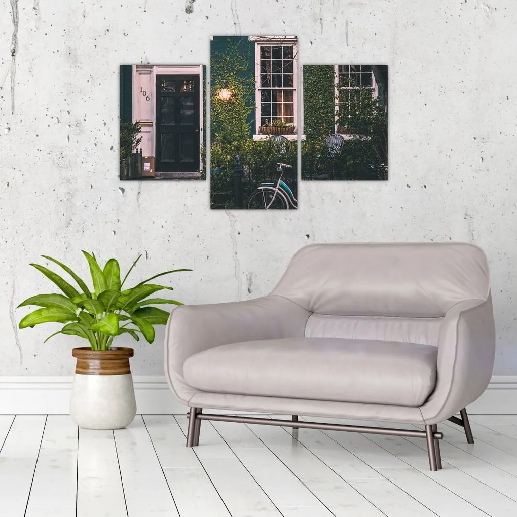 Tablou - Acasă de la plimbare (90x60 cm)