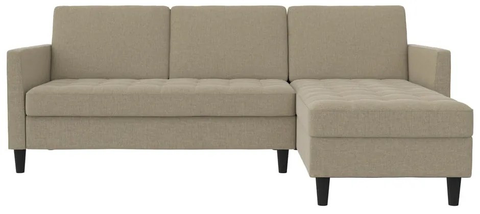 Colțar bej extensibil Presley – Støraa