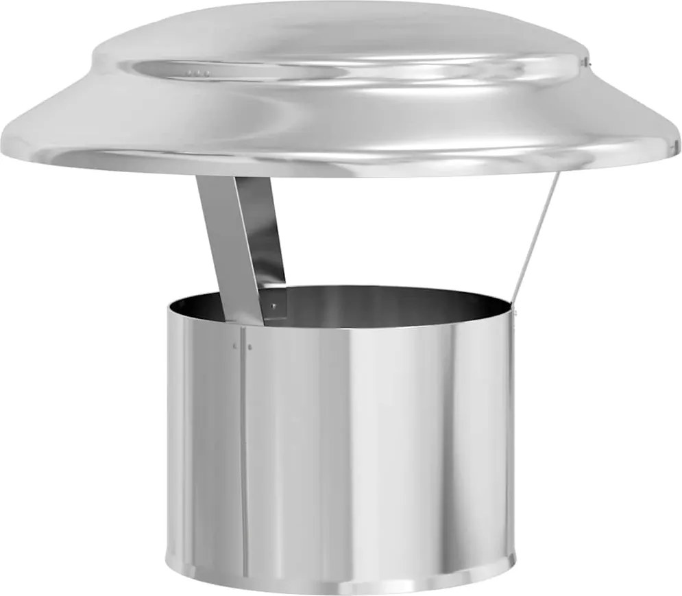 vidaXL Husă de ploaie pentru coș Argintiu 25 x 25 x 20 cm