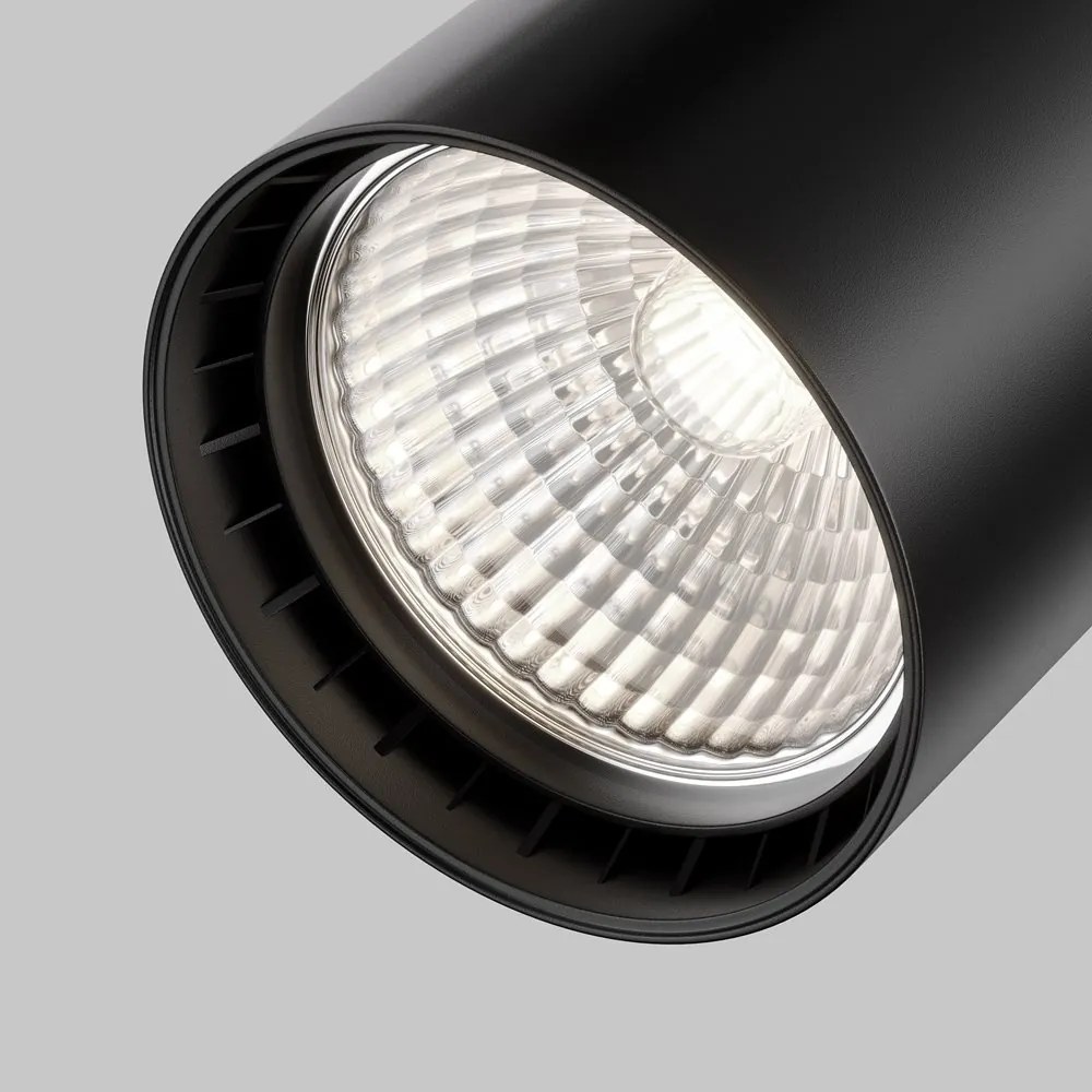 Spot LED, accesoriu pentru sinele monofazate Unity, Vuoro negru 10W 4000K