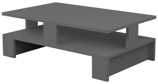 Măsuță de cafea MANSU 27,5x80 cm antracit