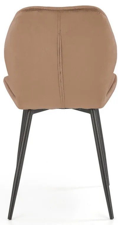 Scaun de bucaterie Pelor, bej/negru