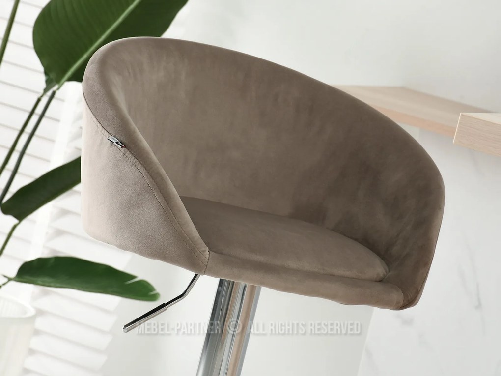 Scaun Hanzel (bej + crom). Promo -6%. 1110536