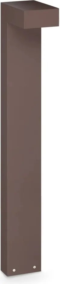 Stalp LED iluminat exterior IP65 SIRIO LED PT1 H80 COFFEE