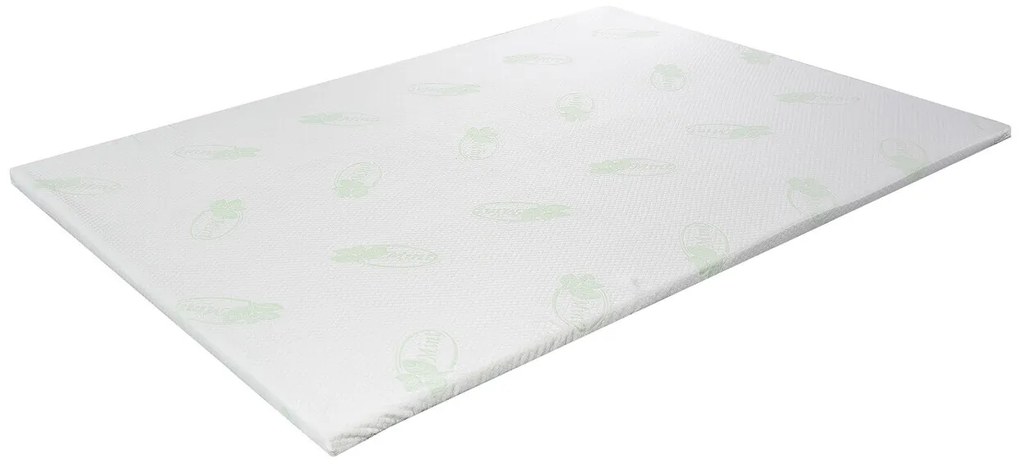 Topper saltea Fresh Mint, 140x190 cm, H 6 cm, 7 Zone de confort