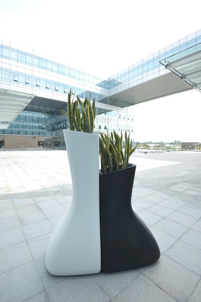 Ghiveci plante / Jardiniera de flori exterior / interior design modern premium MOMA MELLIZAS LOW 45003R Vondom