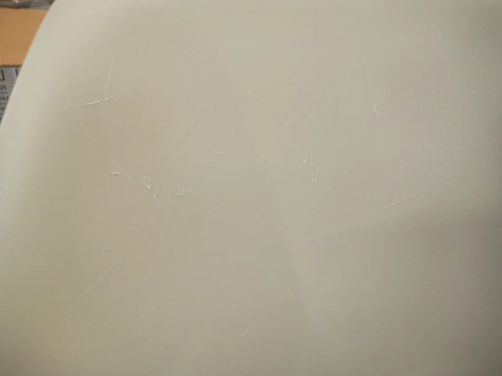 PROMOTIE Scaun de masa OSAKA din plastic, bej Calitatea a II-a