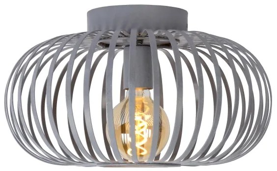 Plafonieră Lucide 78174/40/33 MANUELA 1xE27/60W/230V d. 39,5 cm gri