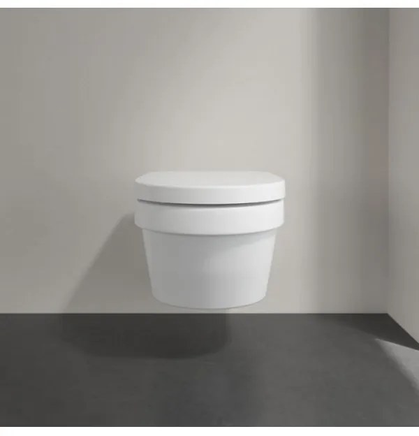 Capac WC, Villeroy&amp;Boch Architectura, cu inchidere lenta, Alb Alpin, 98M9C101