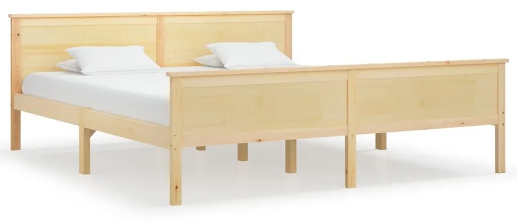 322179 vidaXL Cadru de pat, 180x200 cm, lemn masiv de pin