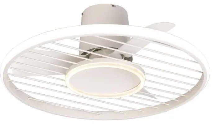 Lustra LED, Ventilator cu telecomanda, SOHO alb MA-8720