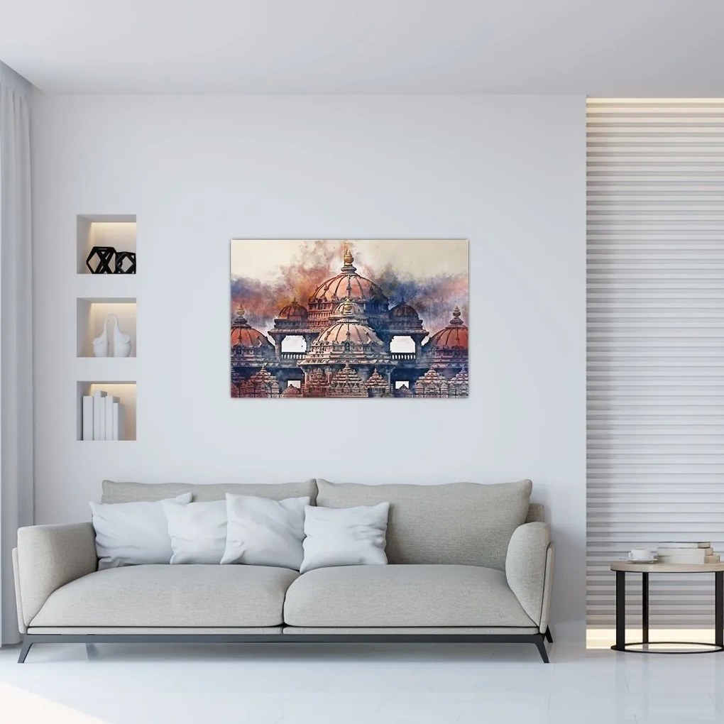 Tablou - Akshardham, New Delhi, India (90x60 cm)