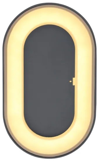 Aplică LED de exterior SURA LED/12W/230V IP65 Globo 32136W