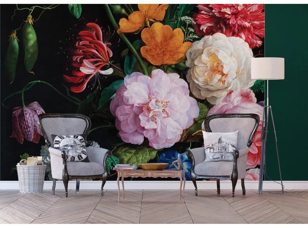 Fototapetă non-țesută XXL Old Painting 360 x 254cm, 4 părți
