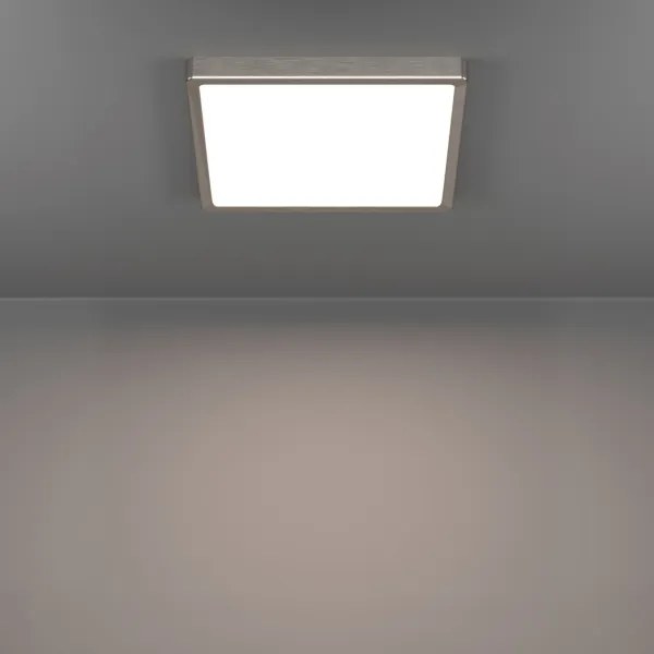 Eglo 901322 - Plafonieră LED FUEVA LED/13W/230V 2700/4000/6500K 29x29 cm crom