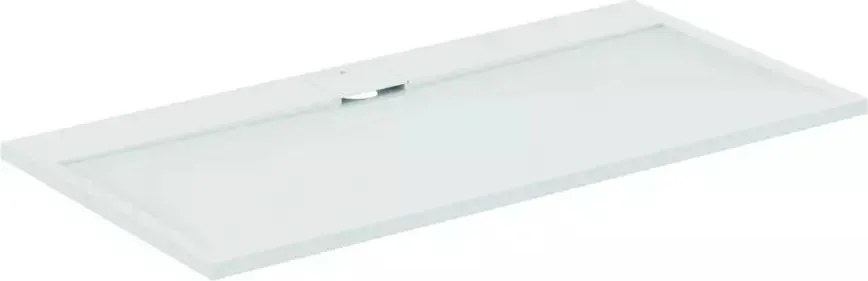 Cadita de dus dreptunghiulara Ideal Standard i.life Ultra Flat S alb pur 160x80 cm