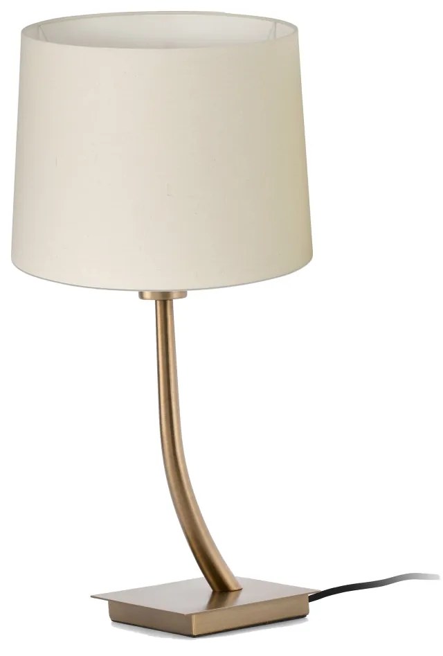 Veioza / Lampa de masa eleganta design clasic REM auriu/bej