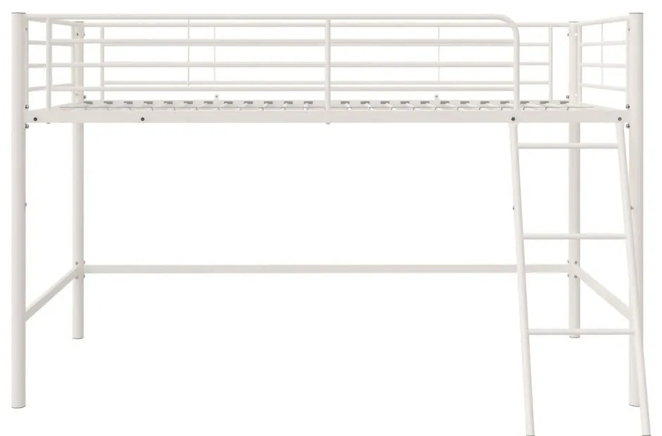 Pat pentru copii alb înalt 90x200 cm Jodie – Støraa