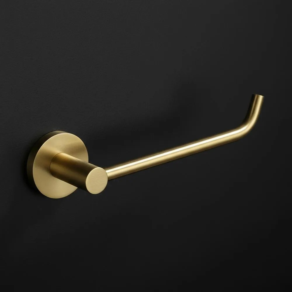 Suport hartie igienica 5609 Leo auriu periat