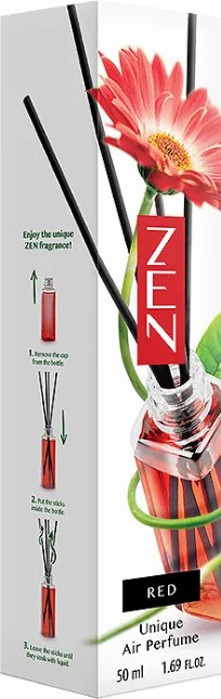 Difuzor aromatic cu betisoare ZEN RED 50 ml