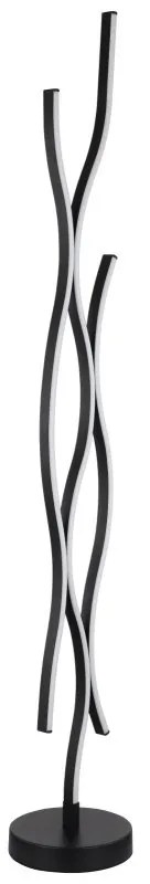 Lampadar LED, lampa de podea design modern Geronimo negru