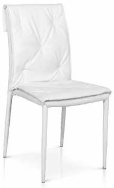 Scaun Solan, structura metalica, piele ecologica - GRI