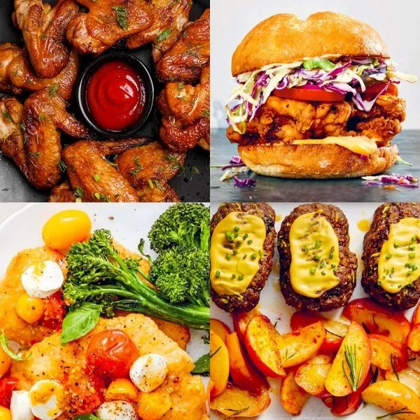 Friteuză cu aer cald digitală multifuncțională TESLA Electronics AirCook 11 l 2000W/230V