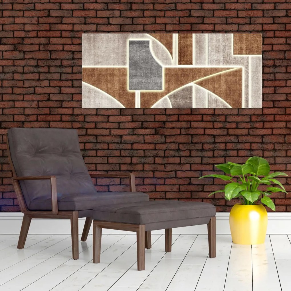 Tablou - Forme (120x50 cm)