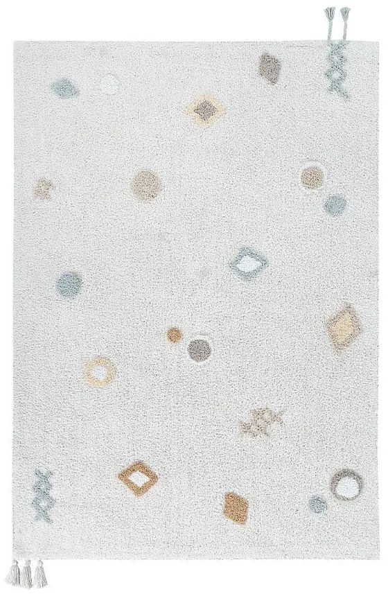 Covor pentru copii crem lavabil/țesut manual din bumbac 140x200 cm Kim – Lorena Canals