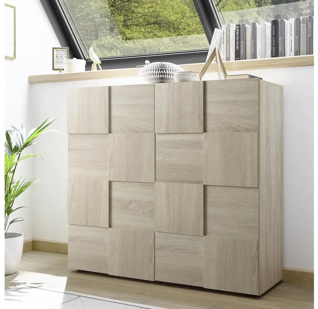 Comodă SERIAN stejar Sonoma