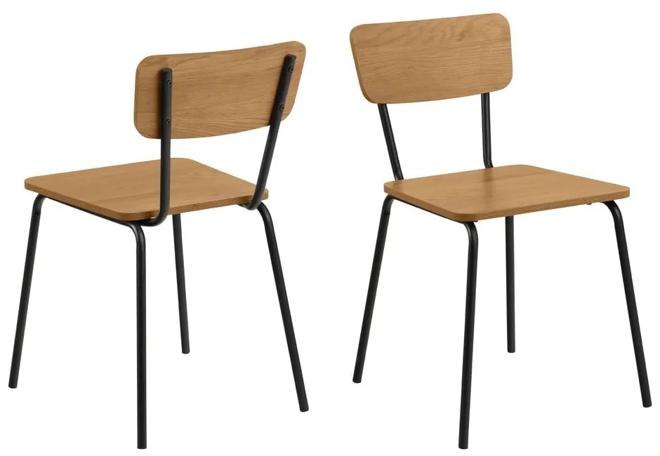 Scaun de dining în culoare naturală Peru – Actona