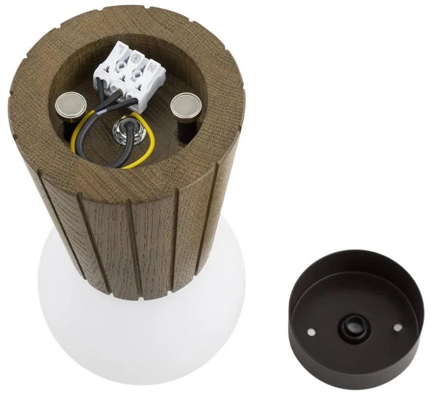 Plafoniera lemn stil scandinav VOLANTE 8974