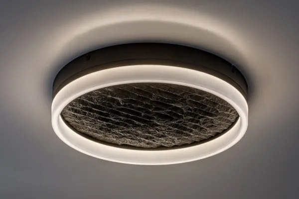 Rabalux 71523 - LED reglabil (compatibil cu dimmer) plafonieră TIMMO 24W/230V 3000-6500K Ø 40 cm negru + telecomandă inclusă