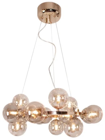 Lustră pe cablu ByRydens 4200970-5503 SPLENDOR 15xG9/5W/230V