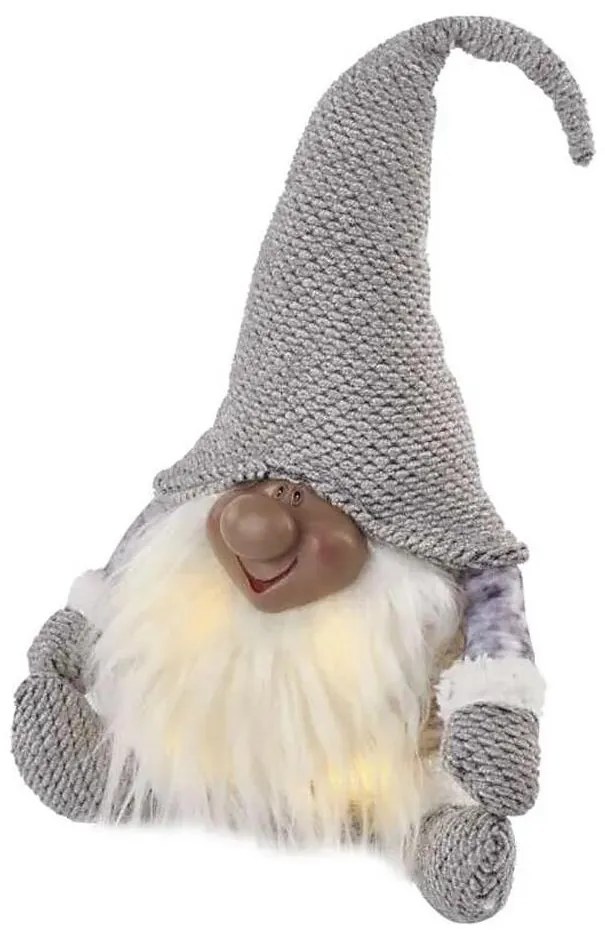 Decorațiune LED de Crăciun 4xLED/3xAA spiriduș