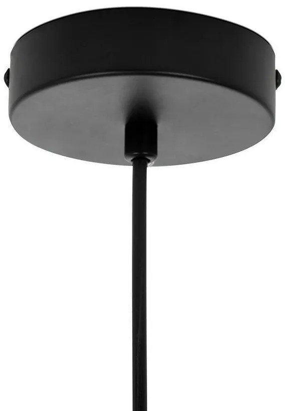 Lustra suspendata LED design minimalist SPINER 19 negru