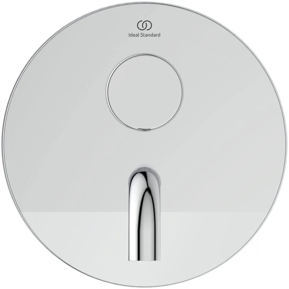 Baterie de lavoar cu senzor pentru instalare incastrata, partea 2, pipa 150 mm, control al temperaturii cu ajutorul unui instrument special (retea de