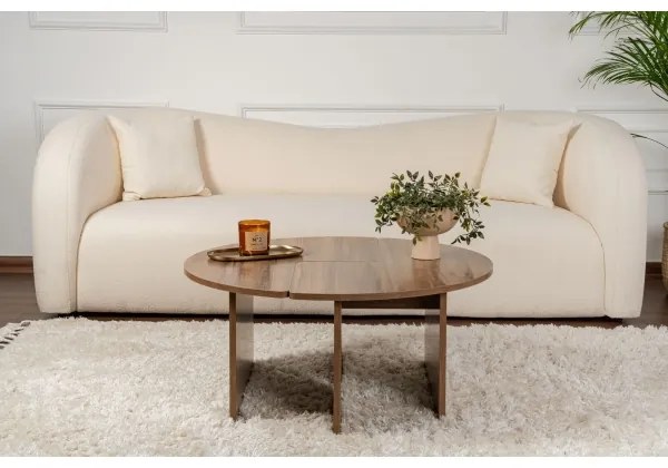 Masă de cafea LUVIA nuc