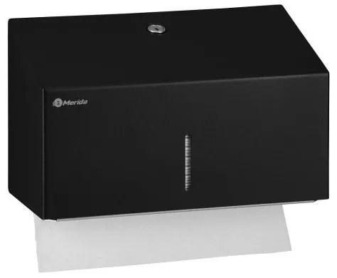 Dozator Stella Mini pentru prosoape de hârtie, negru