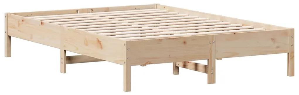 842702 vidaXL Cadru de pat, 120x200 cm, lemn masiv de pin