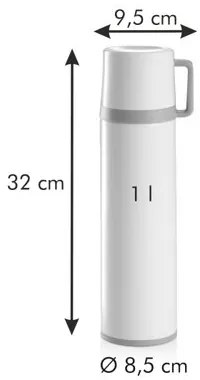 Termos cu cană Tescoma CONSTANT CREAM, 1 l