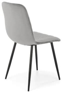 Scaun ORIS pentru dining, gri, 1 buc.