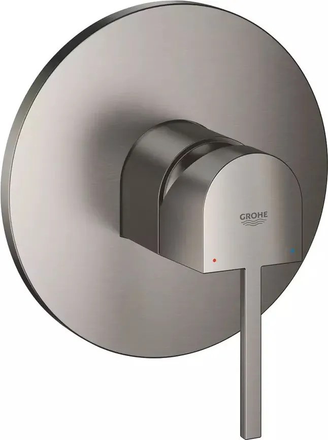 Baterie dus incastrata Grohe Plus antracit periat Hard Graphite fara corp ingropat