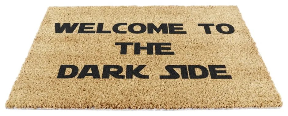 Covoraș de intrare din fibre de nucă de cocos 40x60 cm Welcome to the Darkside – Artsy Doormats