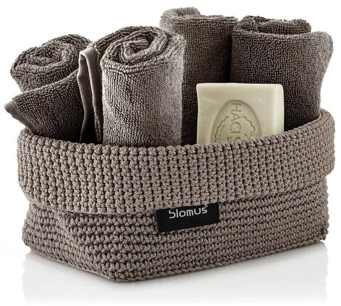 Coșuleț de depozitare Blomus Rope, 11, 5 x 20 cm, maro