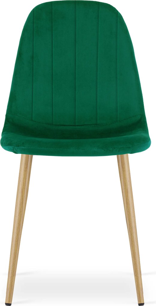 Scaun de sufragerie PADVA VELVET, verde