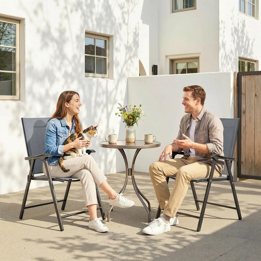 Outsunny scaune pliabile confortabile | Aosom Romania