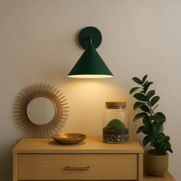 Lampă de perete CAPITAL 1xGX53/15W/230V verde