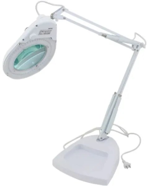 Lampă LED de masă cu lupă LED/15W/230V