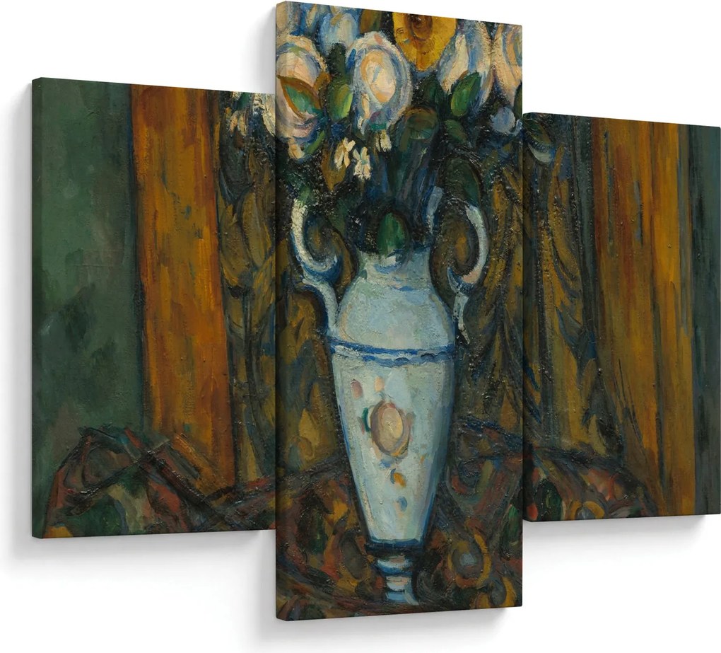 Tablou - Paul Cézanne, Vase of Flowers, reproducere (90x60 cm)